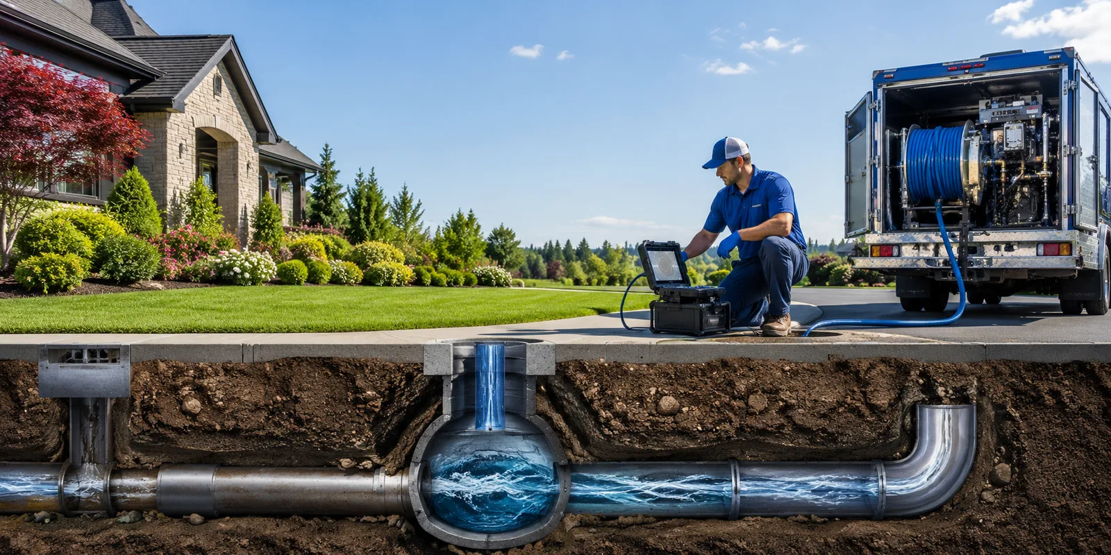 Drainage restoration information for Westphalia, IN